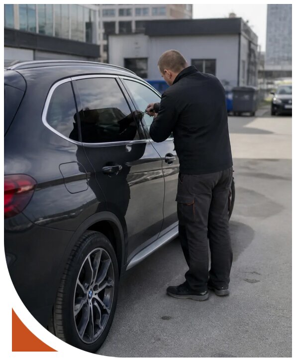 Вскрытие автомобиля БМВ в Кушве от 2566 р. | Разлок-Кшв